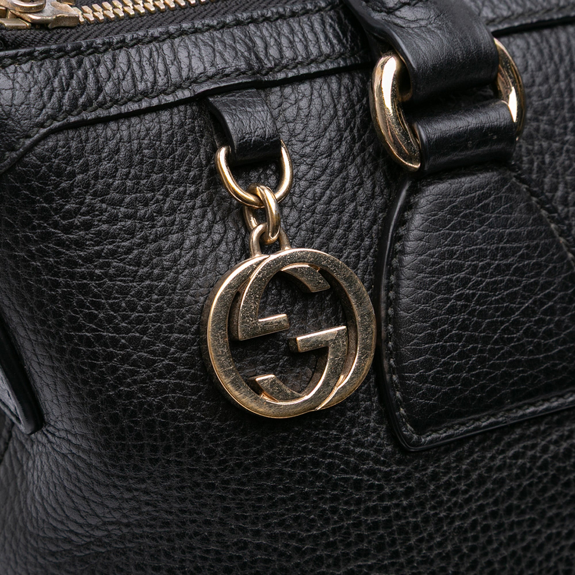 Dollar Calfskin GG Charm Satchel