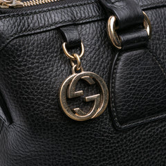 Dollar Calfskin GG Charm Satchel