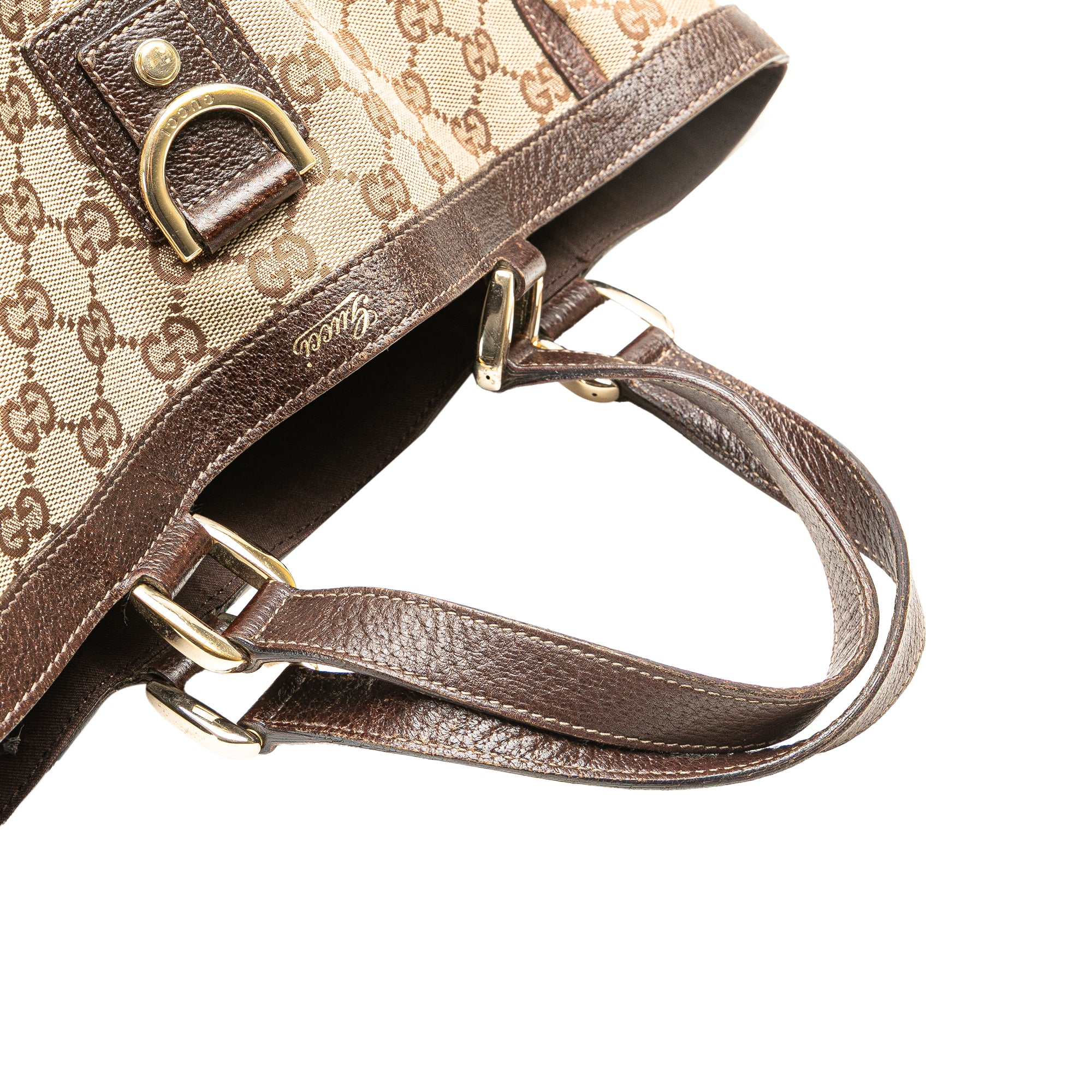 GG Canvas Abbey D Ring Tote