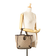 GG Canvas Abbey D Ring Tote