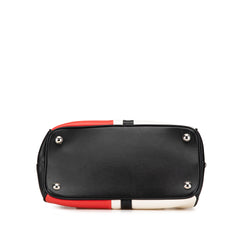 Leather Baiadera Frame Bag