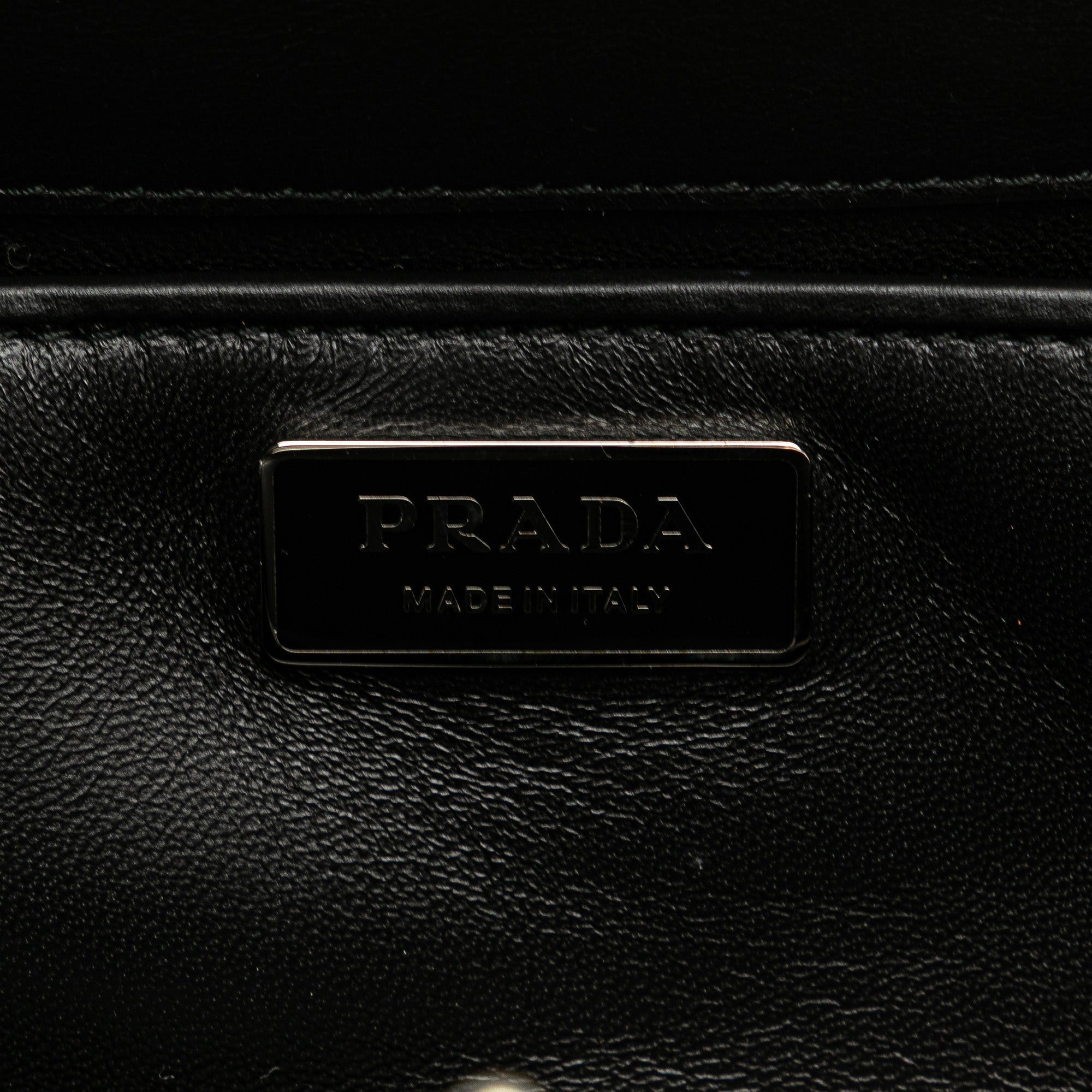 Leather Baiadera Frame Bag