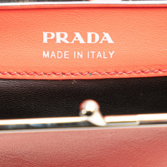 Leather Baiadera Frame Bag