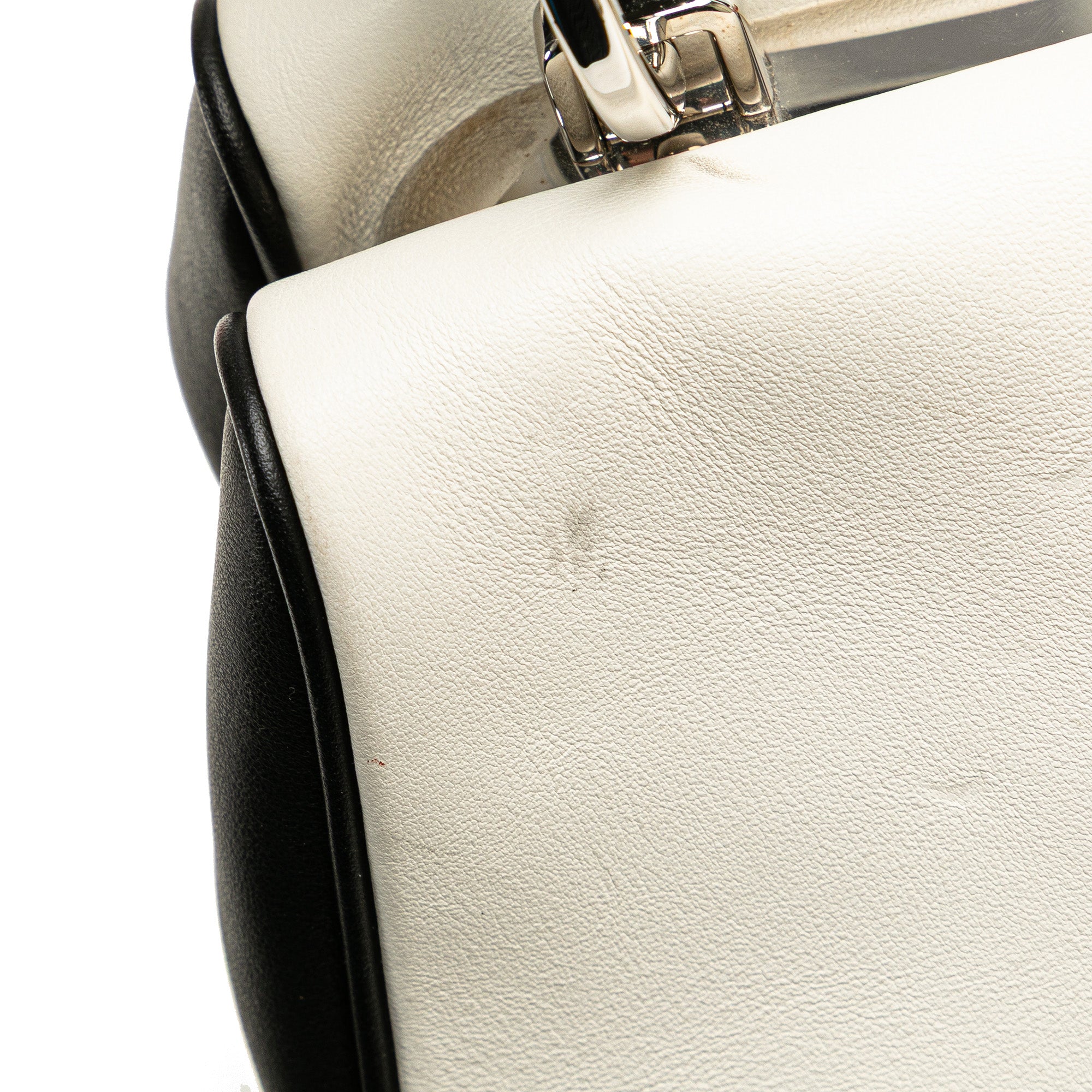 Leather Baiadera Frame Bag