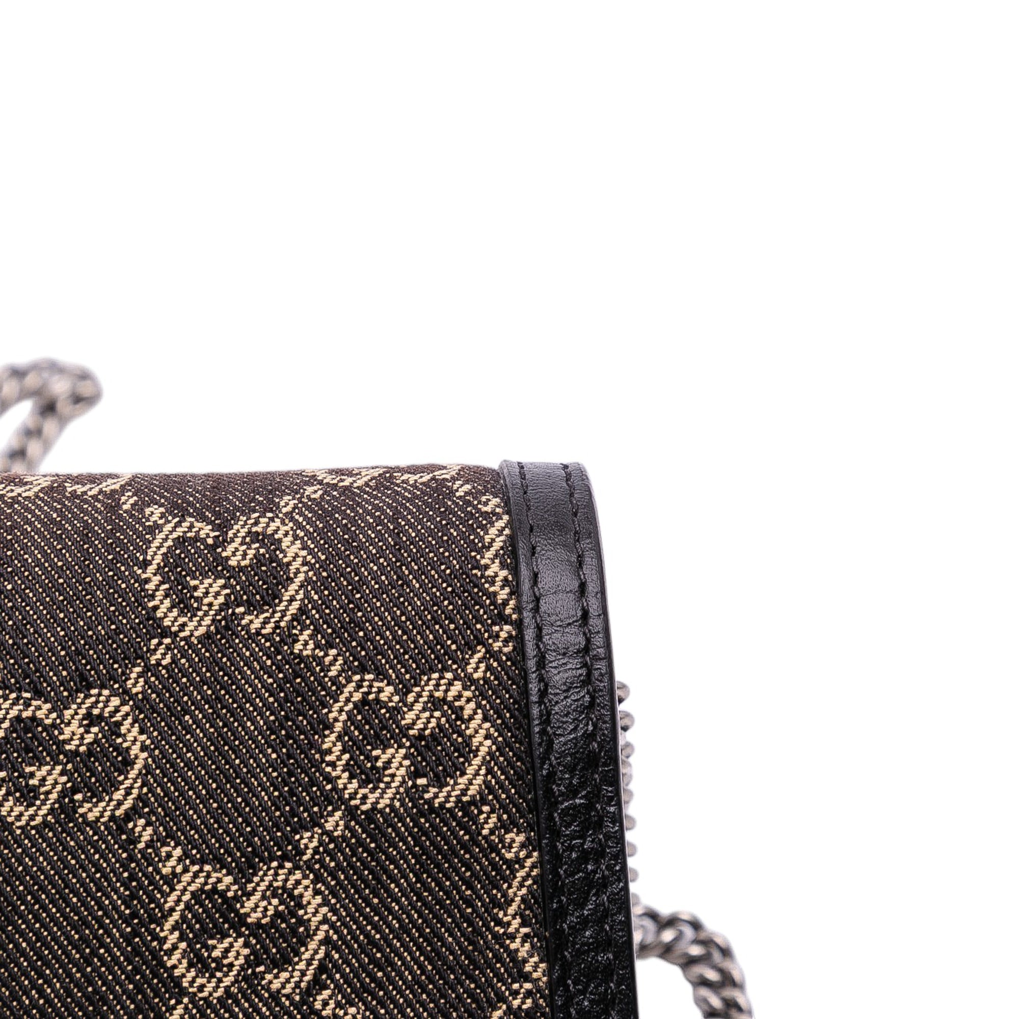 Mini GG Denim Dionysus Crossbody