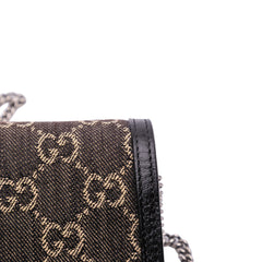Mini GG Denim Dionysus Crossbody