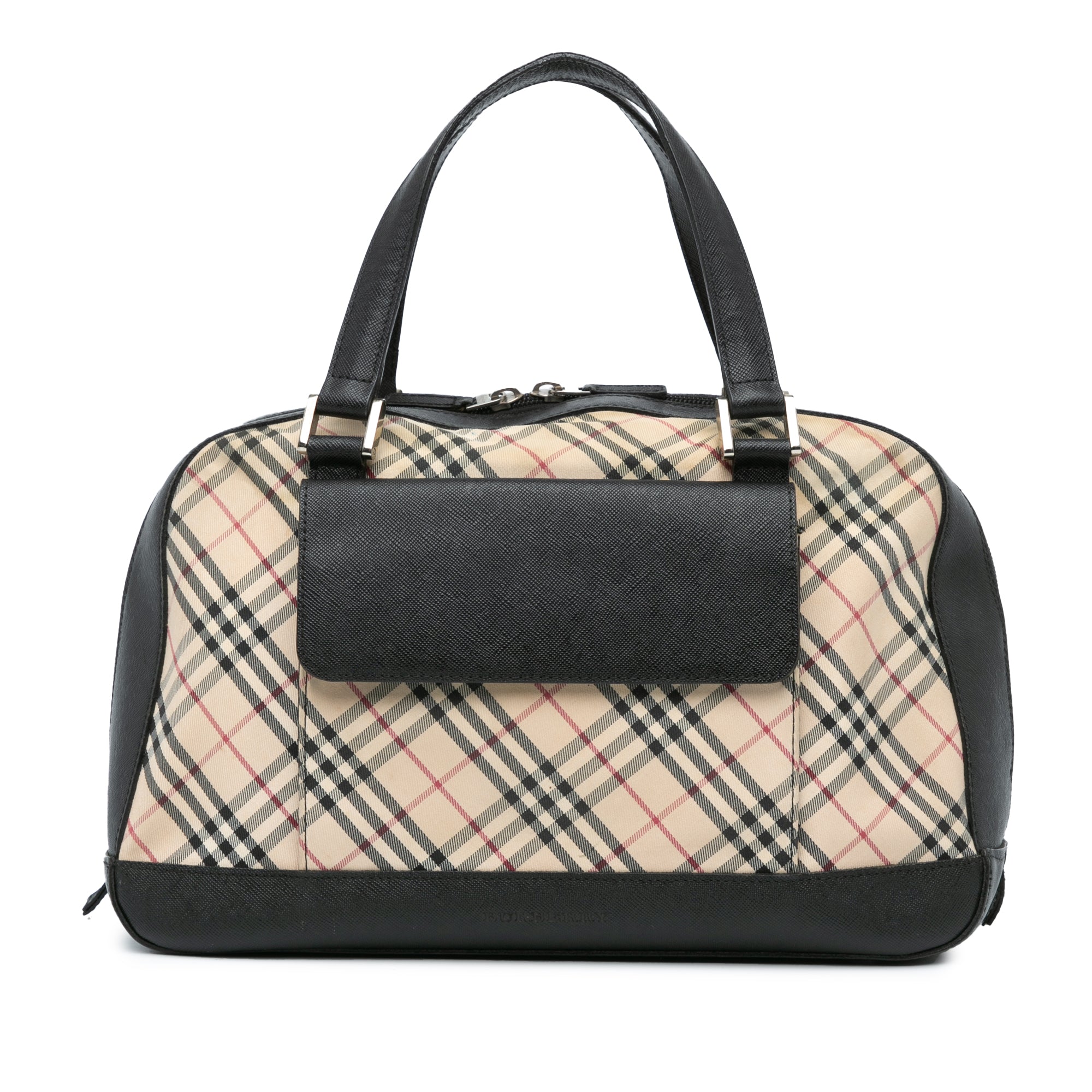 Nova Check Canvas Handbag