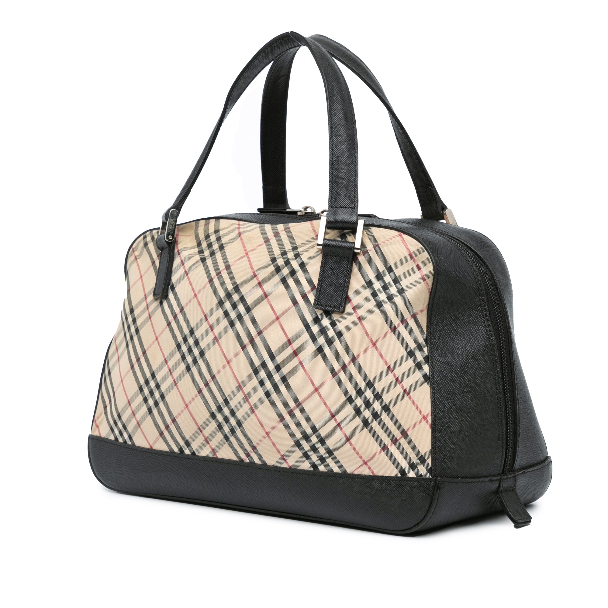 Nova Check Canvas Handbag