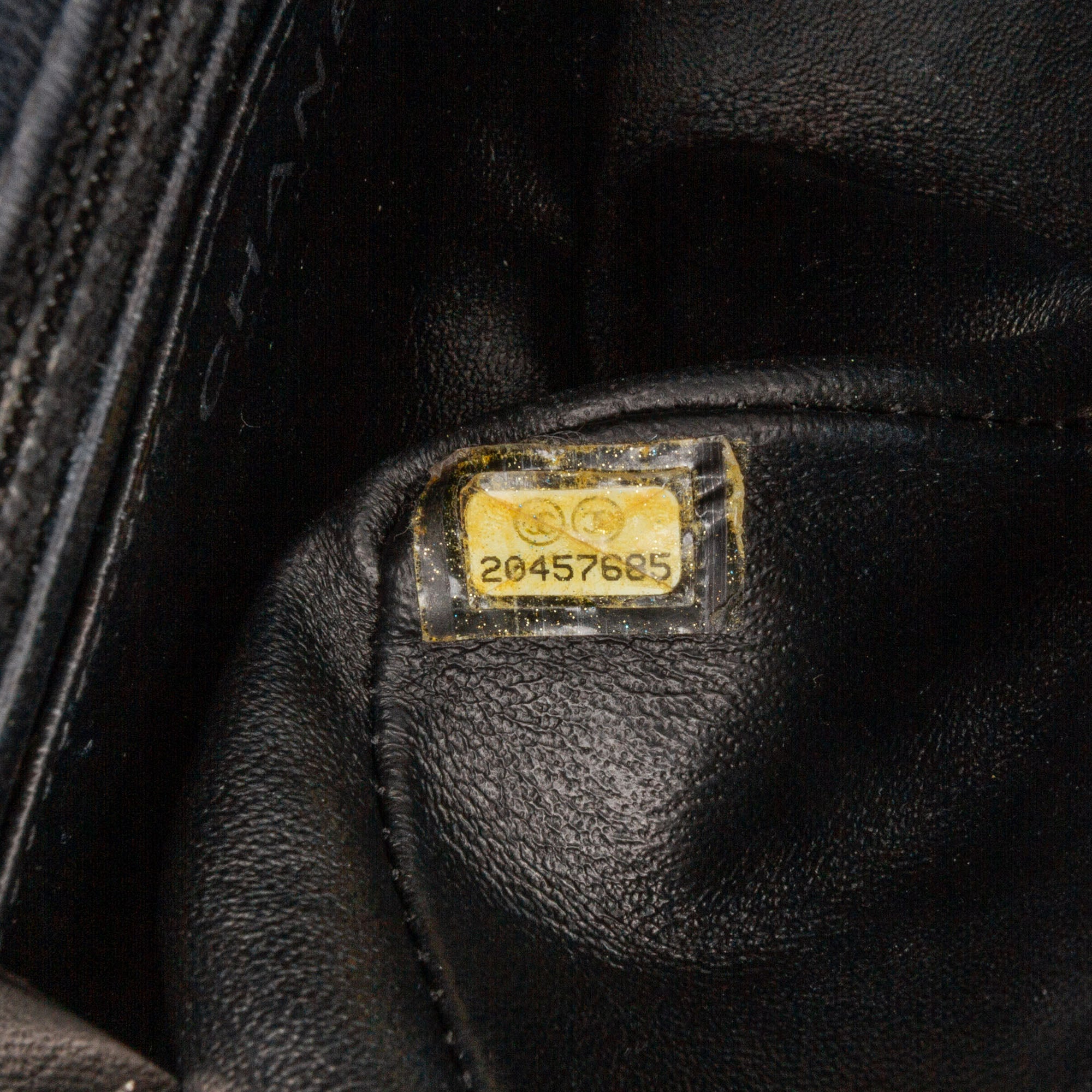 Mini Square Classic Patent Single Flap