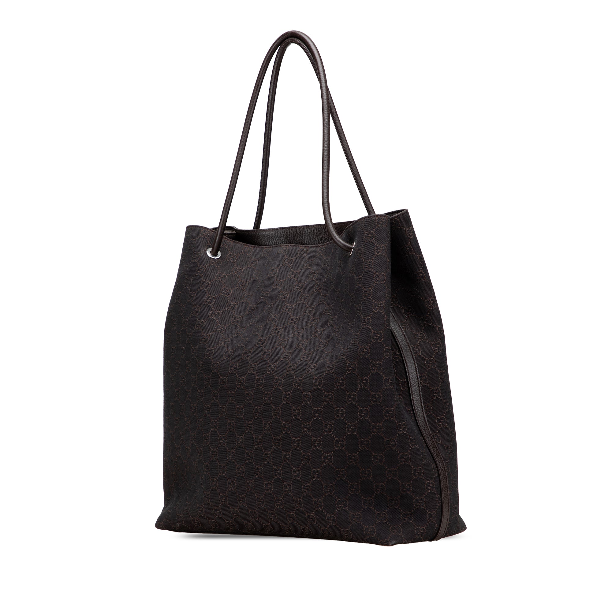 Large GG Denim Gifford Tote
