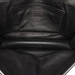 Leather Medusa Flap Chain Shoulder Bag