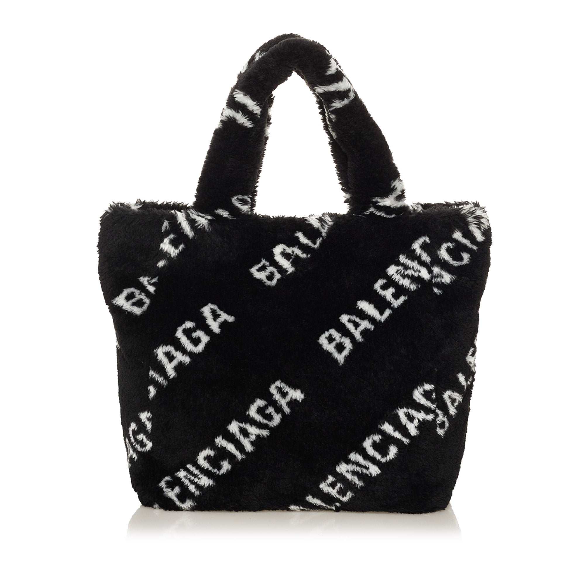 Logo Faux Fur Everyday XS Tote_2