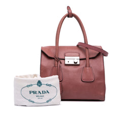 Glace Calf Sound Lock Satchel