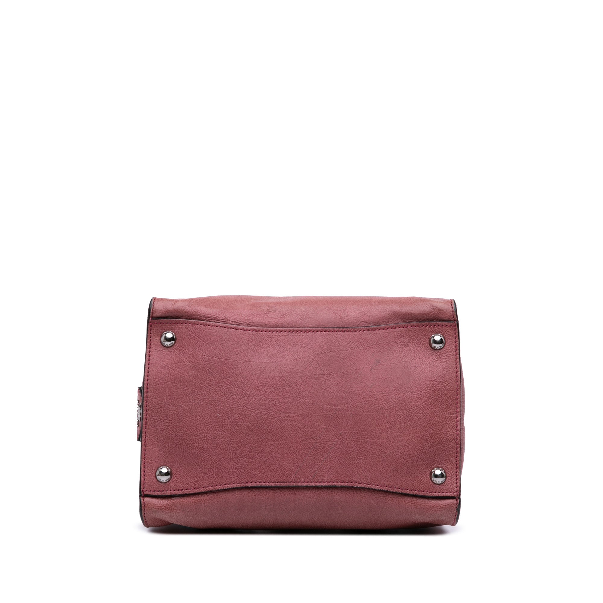 Glace Calf Sound Lock Satchel