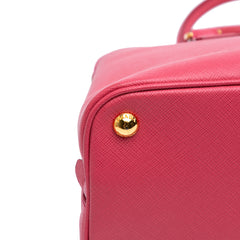 Medium Saffiano Lux Promenade Satchel