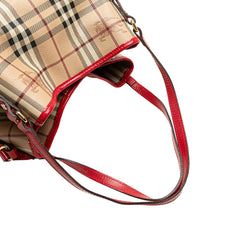 Small Haymarket Check Coated Canvas Canterbury Tote