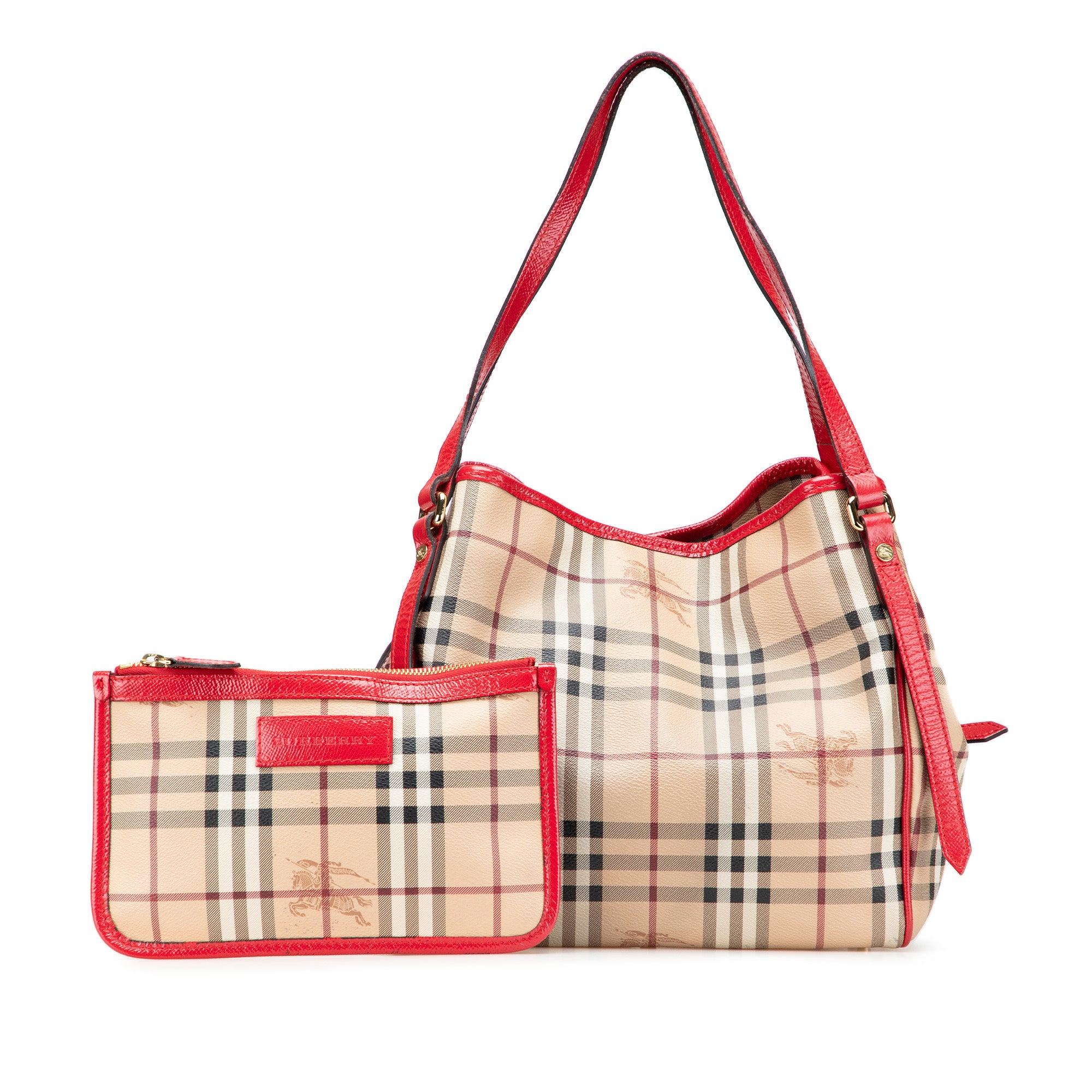 Small Haymarket Check Coated Canvas Canterbury Tote