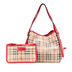 Small Haymarket Check Coated Canvas Canterbury Tote