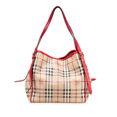 Small Haymarket Check Coated Canvas Canterbury Tote