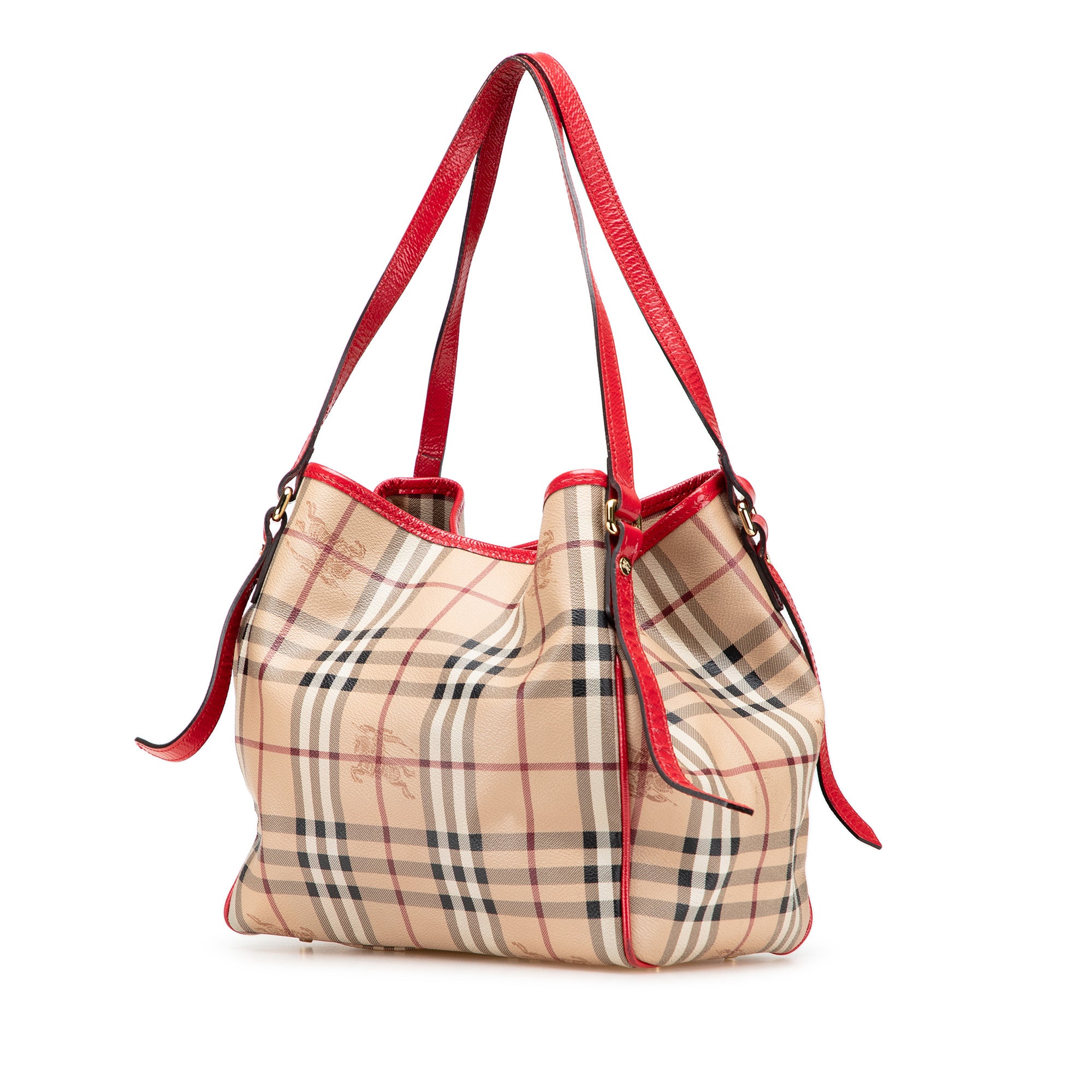 Small Haymarket Check Coated Canvas Canterbury Tote