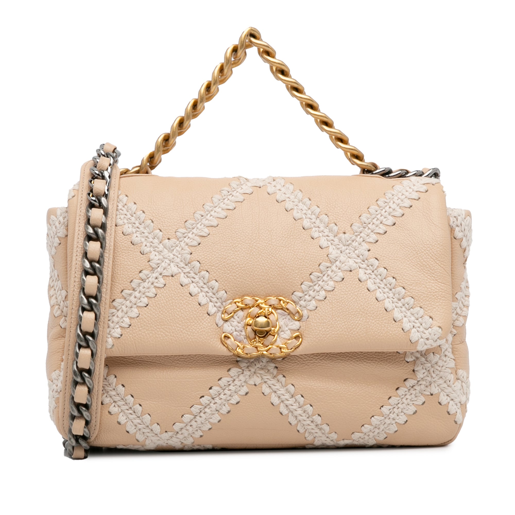 Medium Crochet Calfskin 19 Flap
