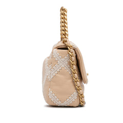 Medium Crochet Calfskin 19 Flap