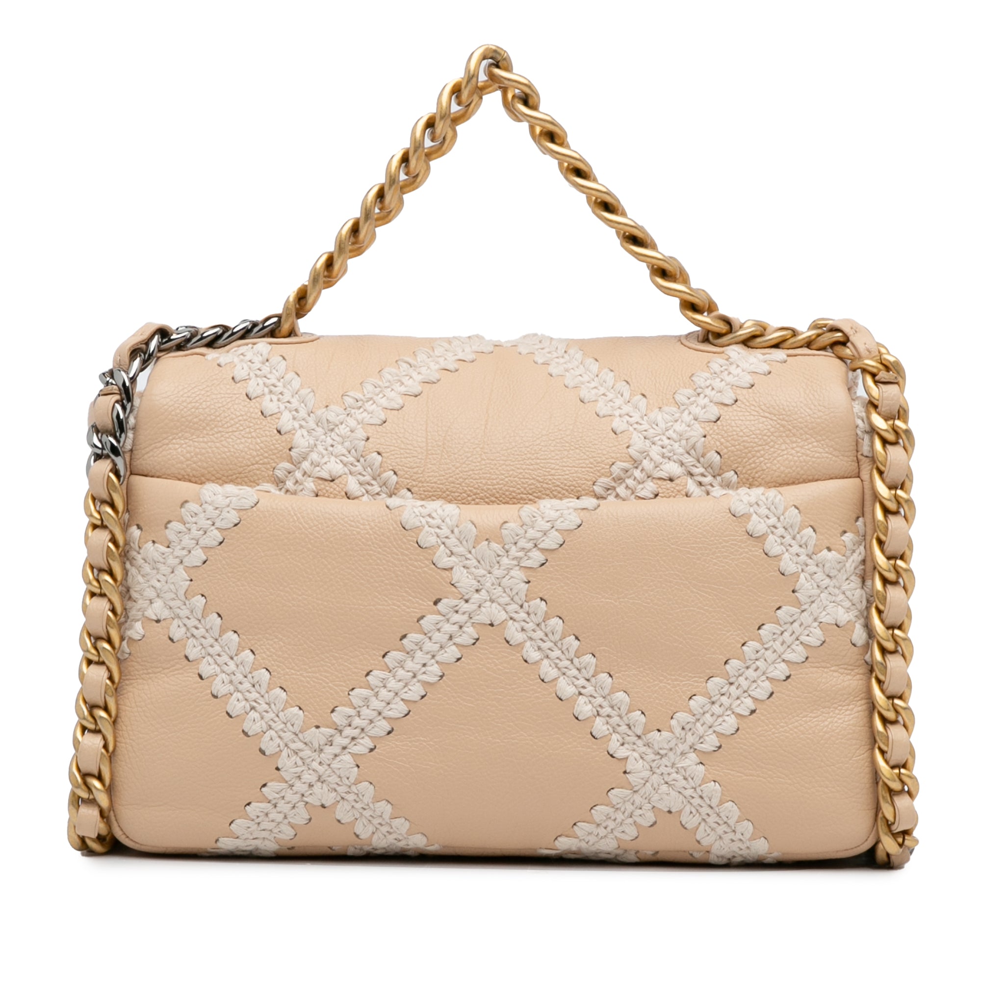 Medium Crochet Calfskin 19 Flap