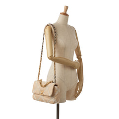 Medium Crochet Calfskin 19 Flap