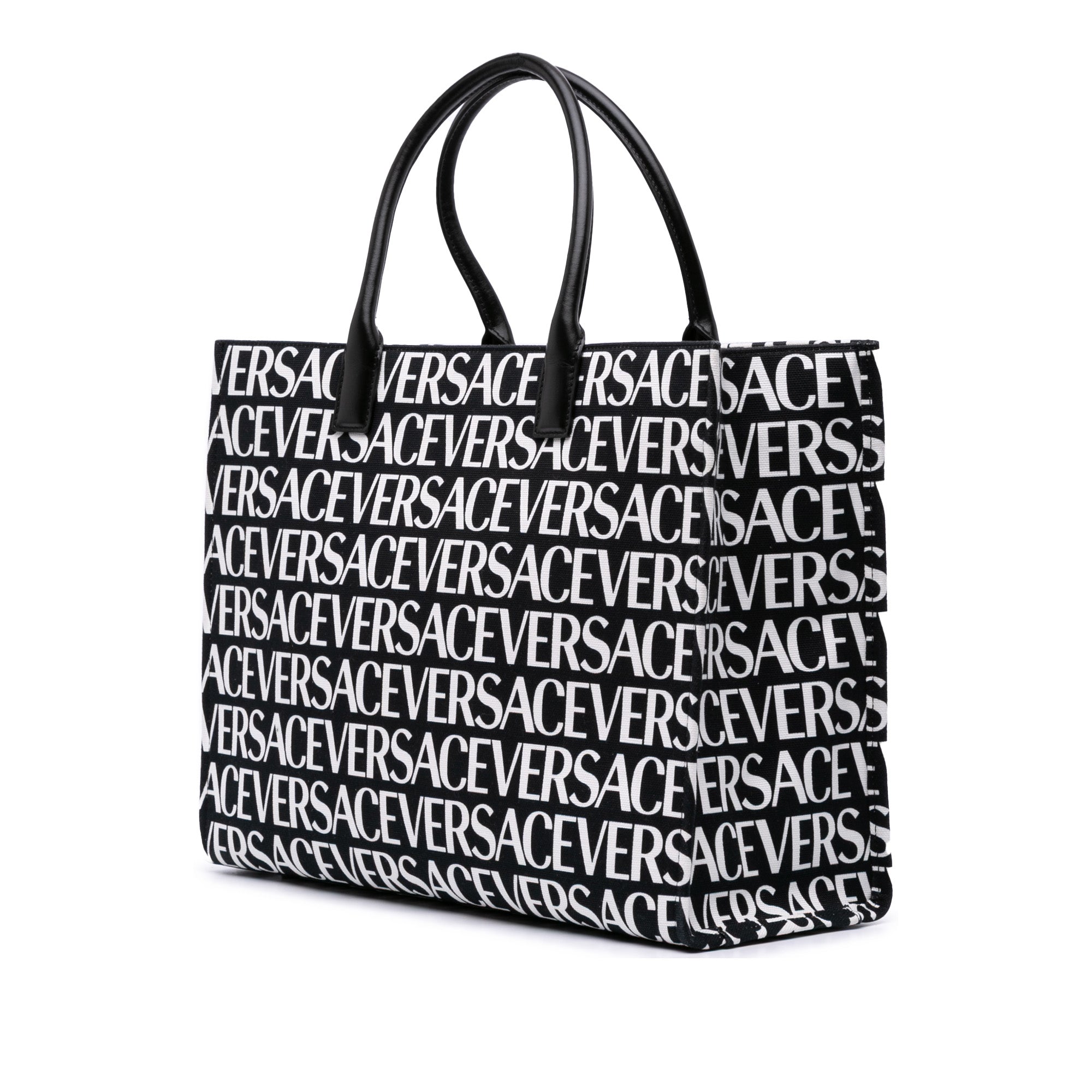 Canvas Logo Print Tote
