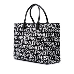 Canvas Logo Print Tote