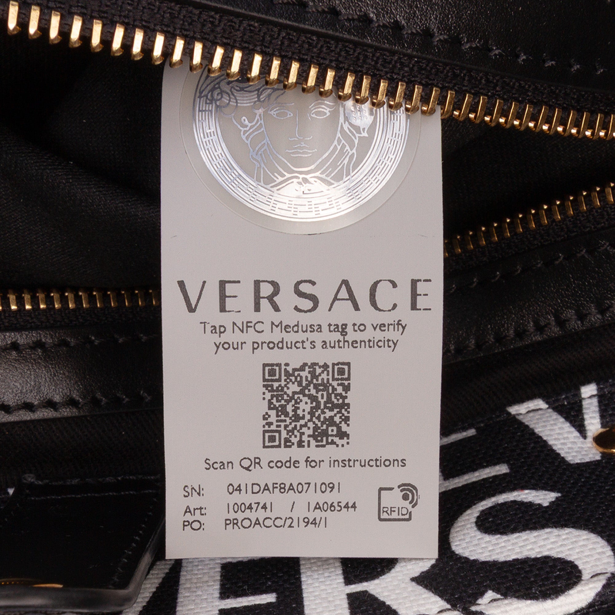 Canvas Logo Print Tote