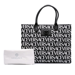 Canvas Logo Print Tote
