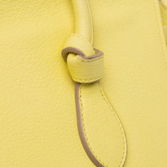 Small Grained Calfskin Tie Tote