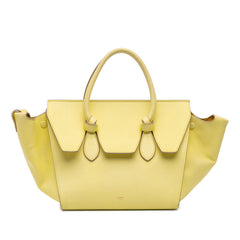 Small Grained Calfskin Tie Tote