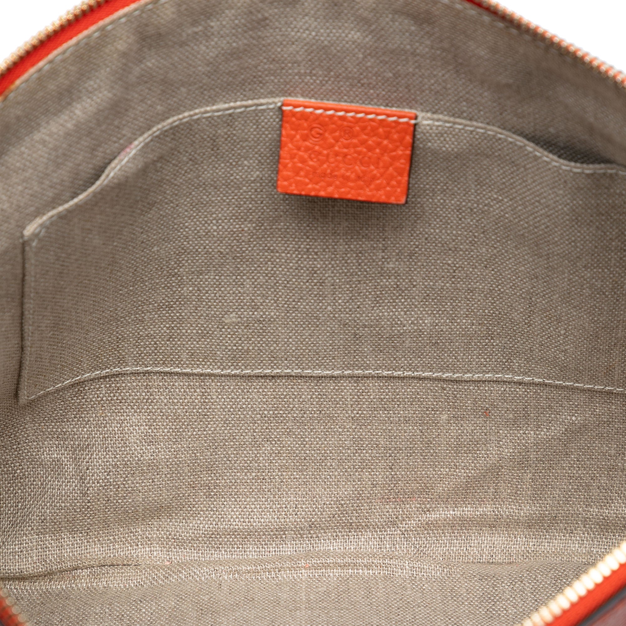 Calfskin Bamboo Tassel Clutch