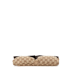 GG Canvas Double Pocket Belt Bag