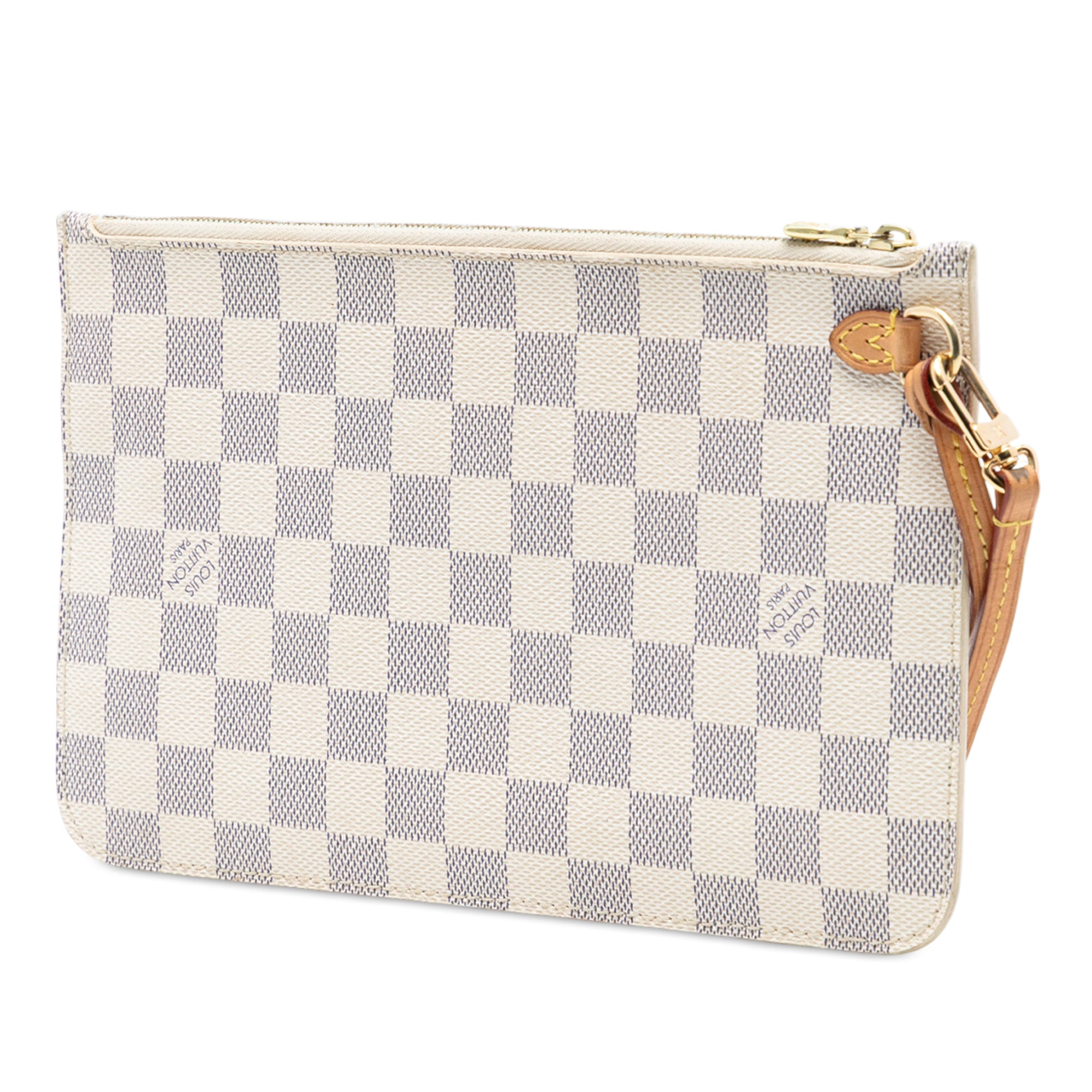 Damier Azur Neverfull MM Pouch