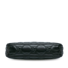 Small Leather GG Matelasse Satchel