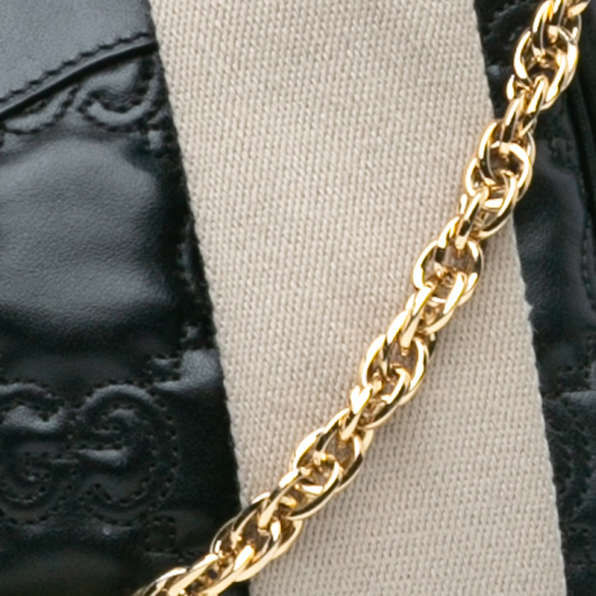 Small Leather GG Matelasse Satchel