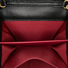 Lambskin 19 Flap Coin Purse With Chain