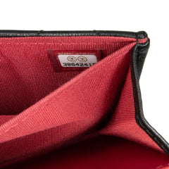 Lambskin 19 Flap Coin Purse With Chain