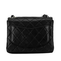 Mini Square Classic Lambskin Single Flap_2