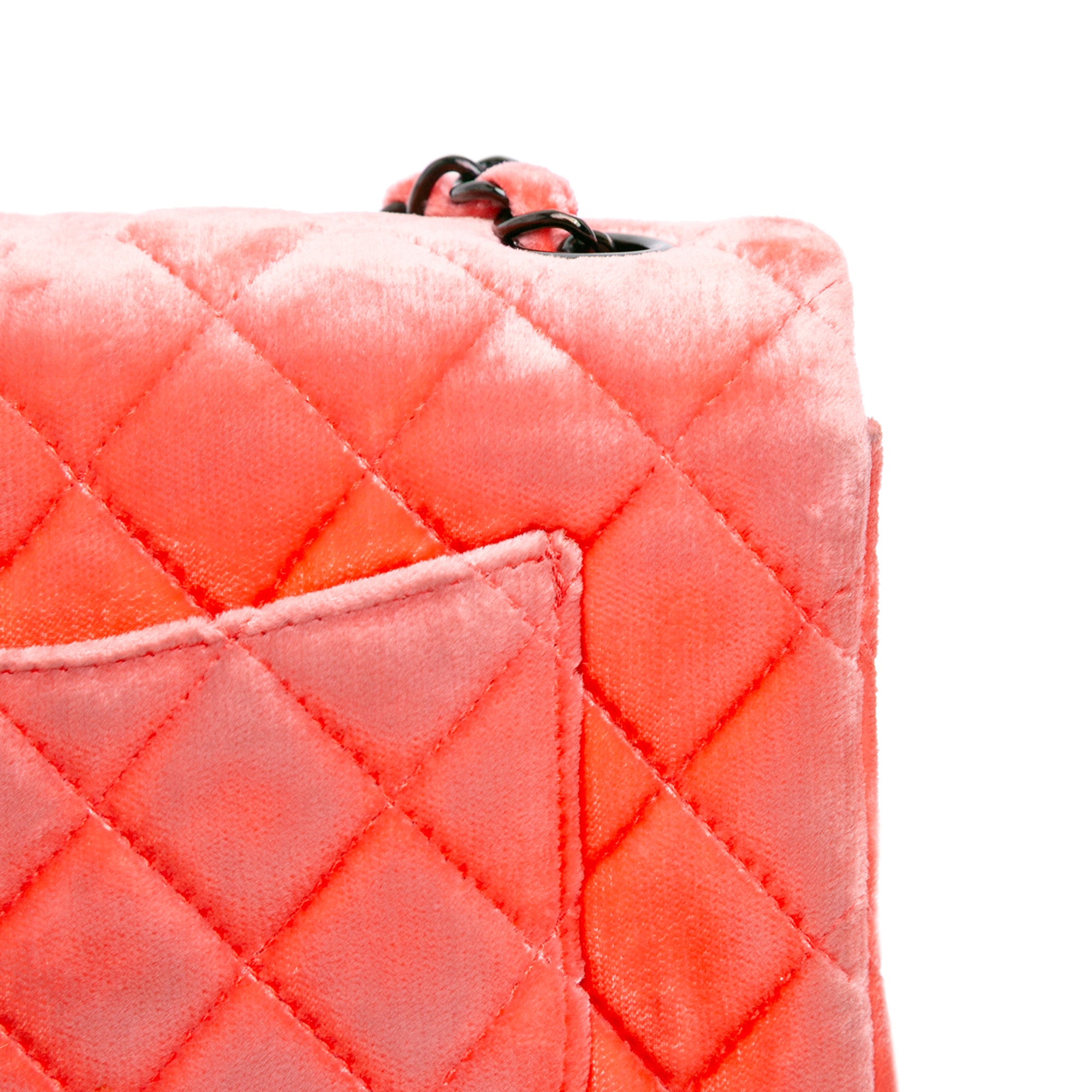 Mini Rectangular Classic Velvet Single Flap