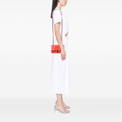 Mini Rectangular Classic Velvet Single Flap