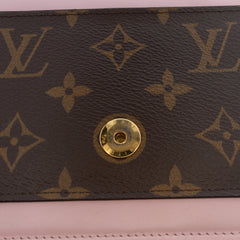 Monogram Flore Wallet On Chain