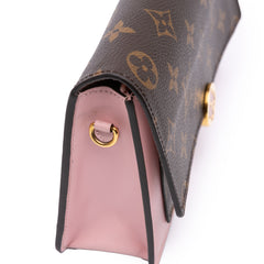 Monogram Flore Wallet On Chain