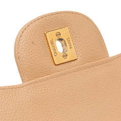 Jumbo Classic Caviar Double Flap