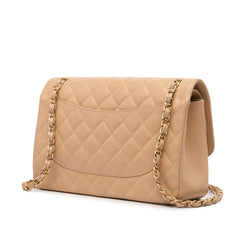 Jumbo Classic Caviar Double Flap