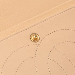 Jumbo Classic Caviar Double Flap