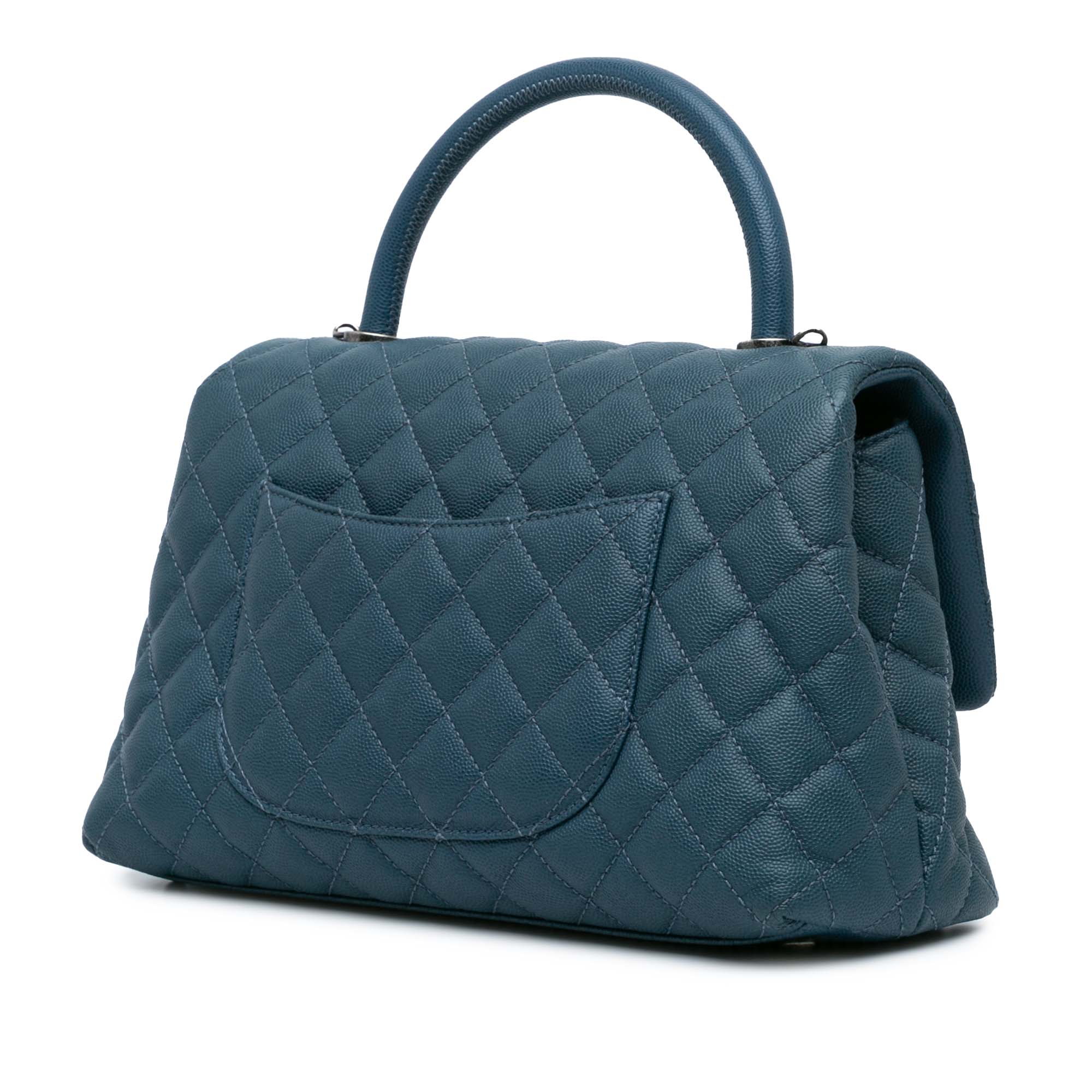 Medium Caviar Coco Top Handle Bag